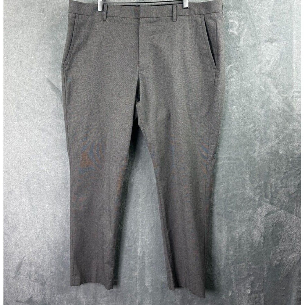 Bonobos Monday Pants Mens 38x30 Gray Cotton Stretch Slim Fit